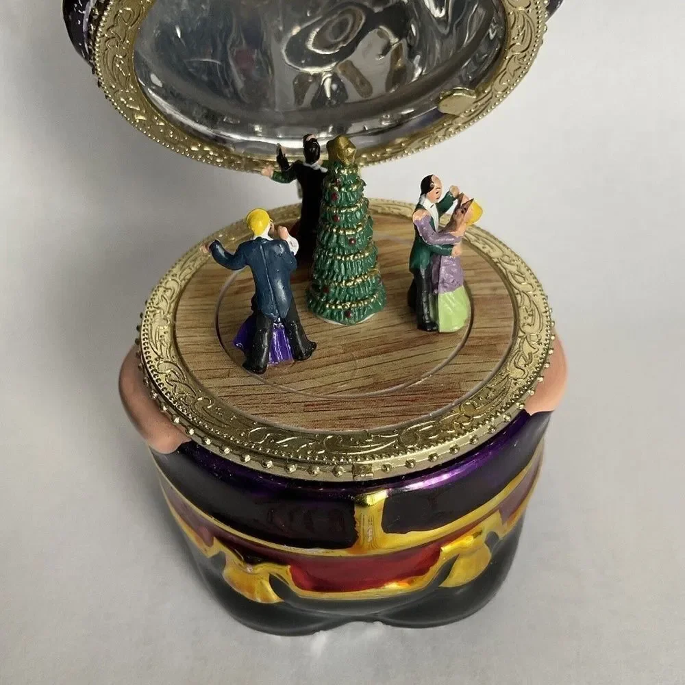 VTG Mr.Christmas Nutcracker Toy Soldier‎ Music Box Plays Dance Sugar Plum Fairy